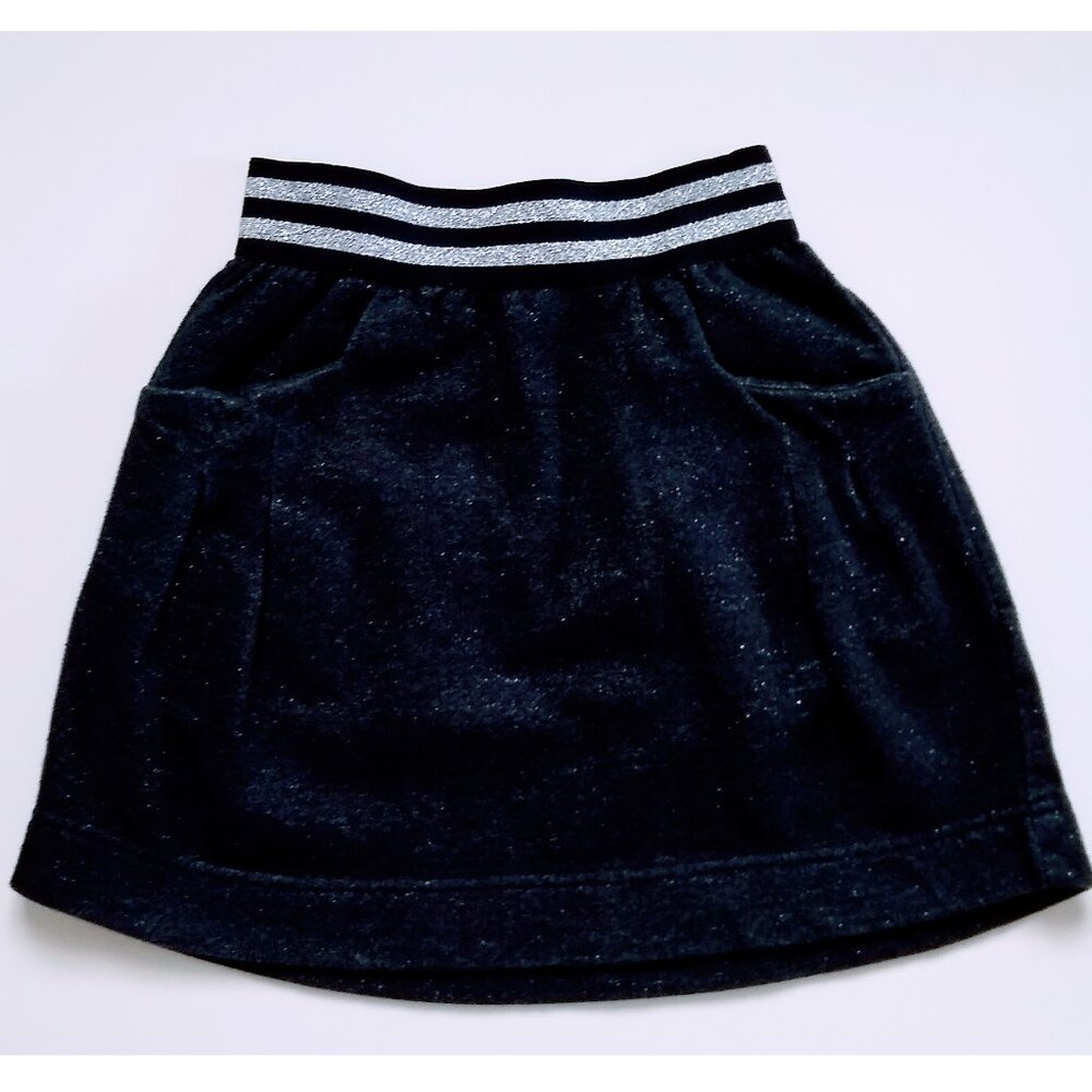 DOWNEAST BASICS GIRLS SHIMMER SKIRT WITH POCKETS SIZE 5